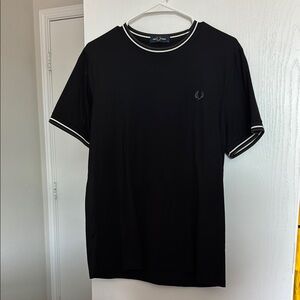 Black Fred Perry Men's Shirt